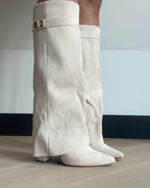 Eclipse Boots™ - Crème Suède