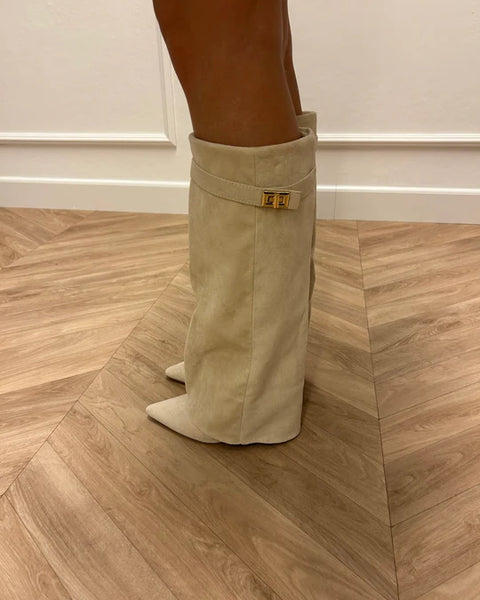 Eclipse Boots™ - Crème Suède