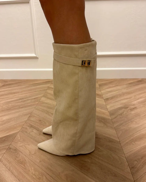 Eclipse Boots™ - Crème Suède
